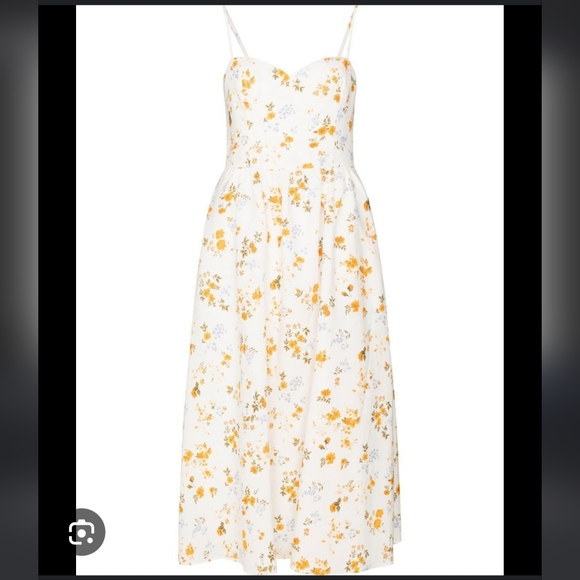 Reformation Zander floral print linen dress - Picture 1 of 7